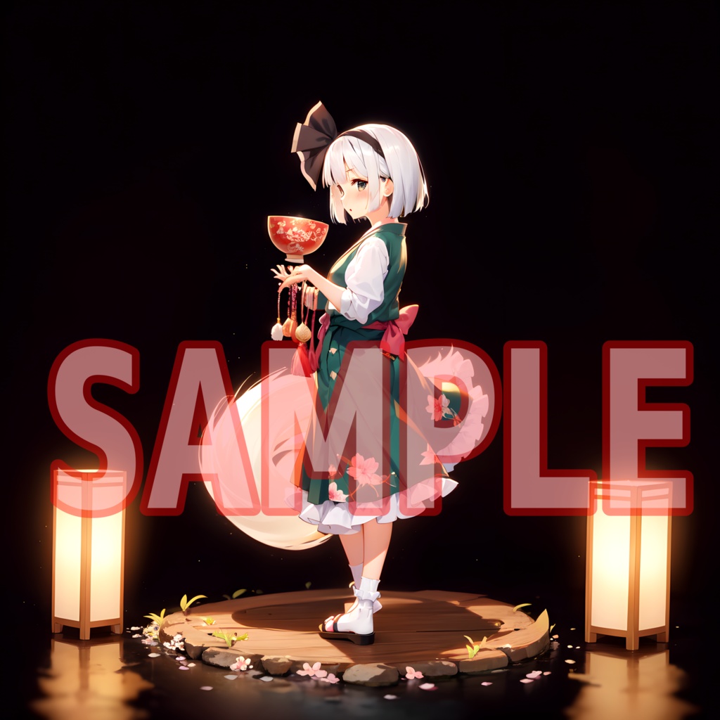 アクリルブロック⑬ 『魂魄妖夢(東方プロジェクト)』