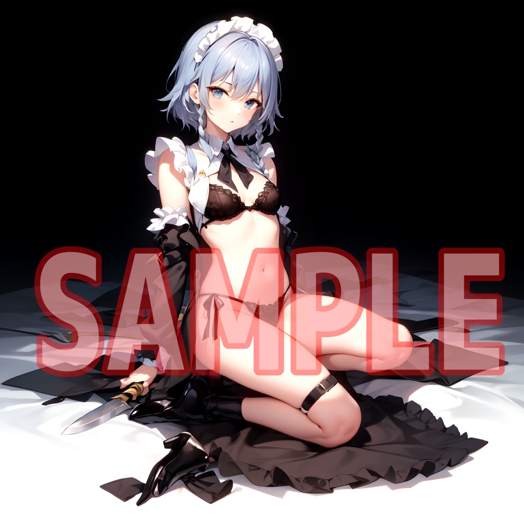 アクリルブロック⑪ 『十六夜咲夜(東方プロジェクト)』