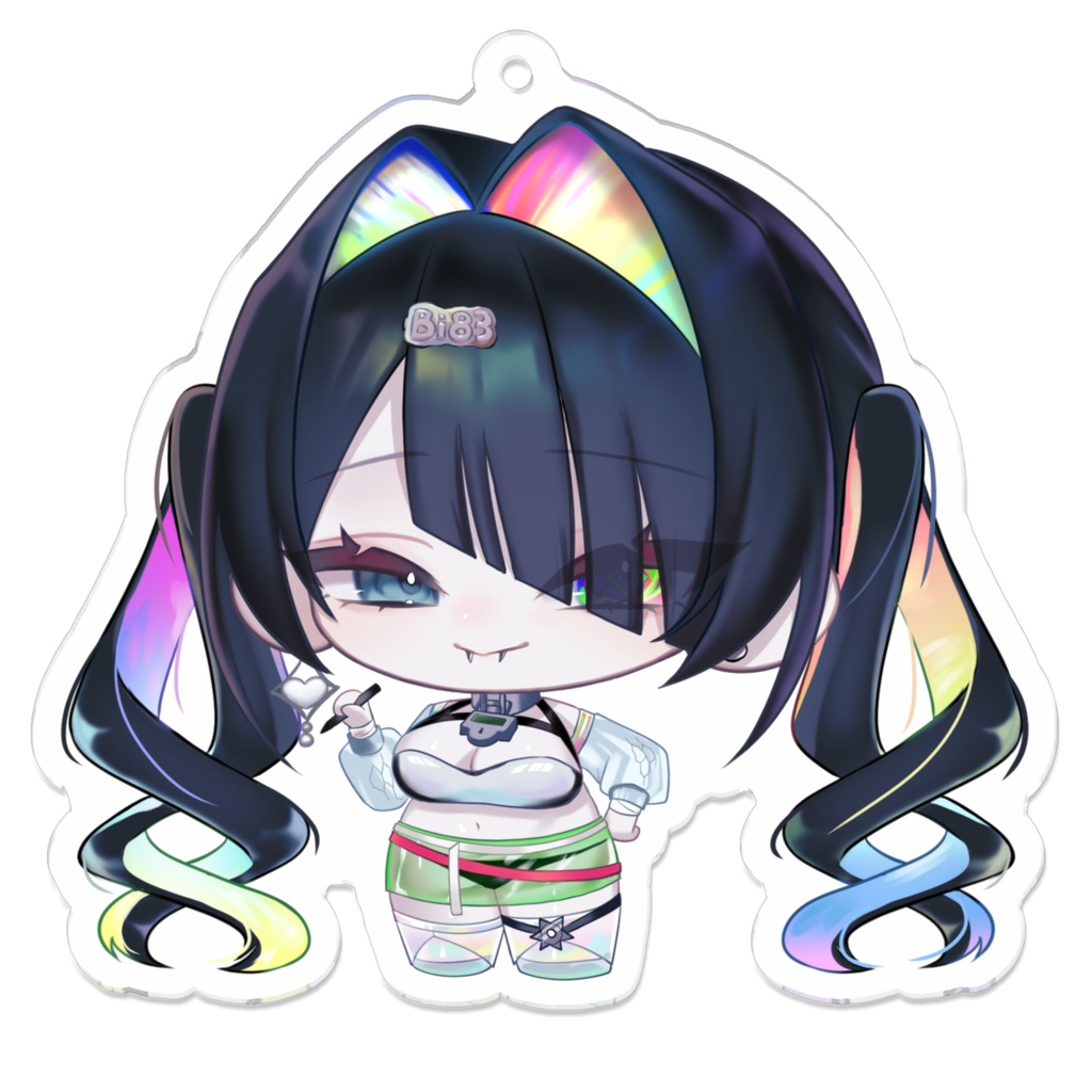蒼鉛ビスマ_ミニキャラアクキー