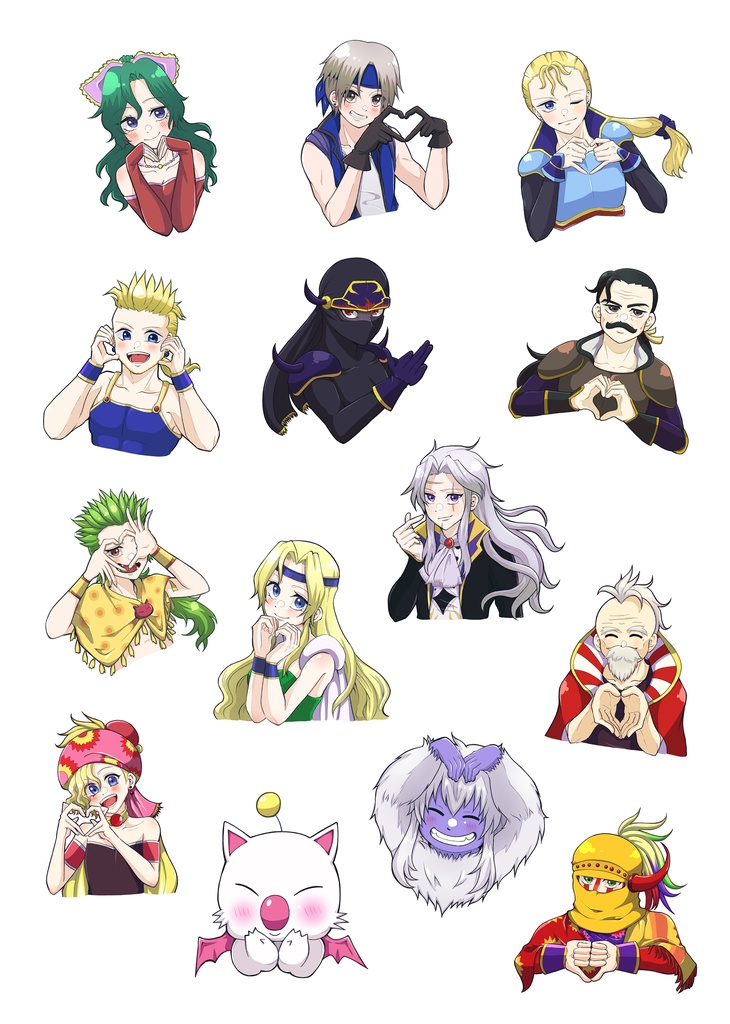 FF6シールステッカーセット