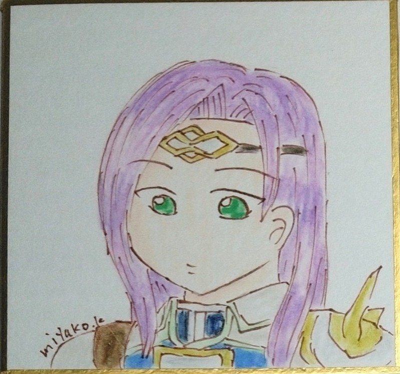 リベサガ色紙(ジェイムズ)