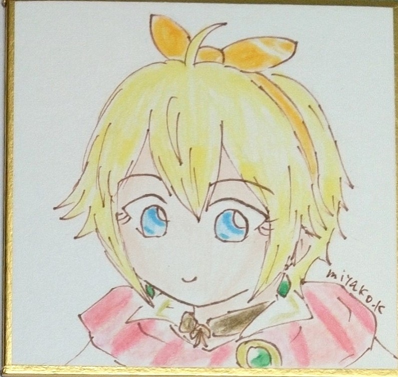 リベサガ色紙(キャット)