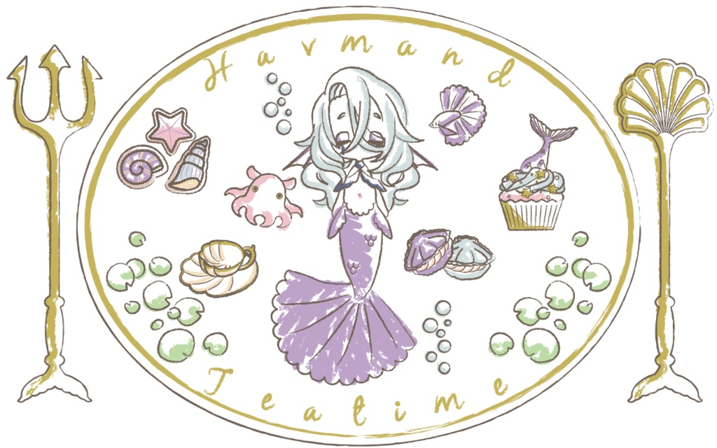 お茶会人魚トート