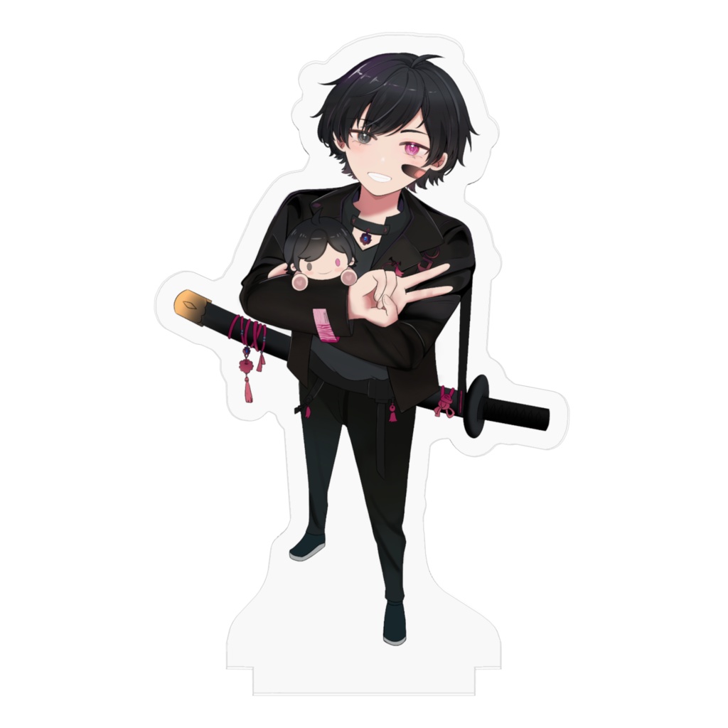 【ニ周年記念】異吹ムレアクリルスタンド 70×70