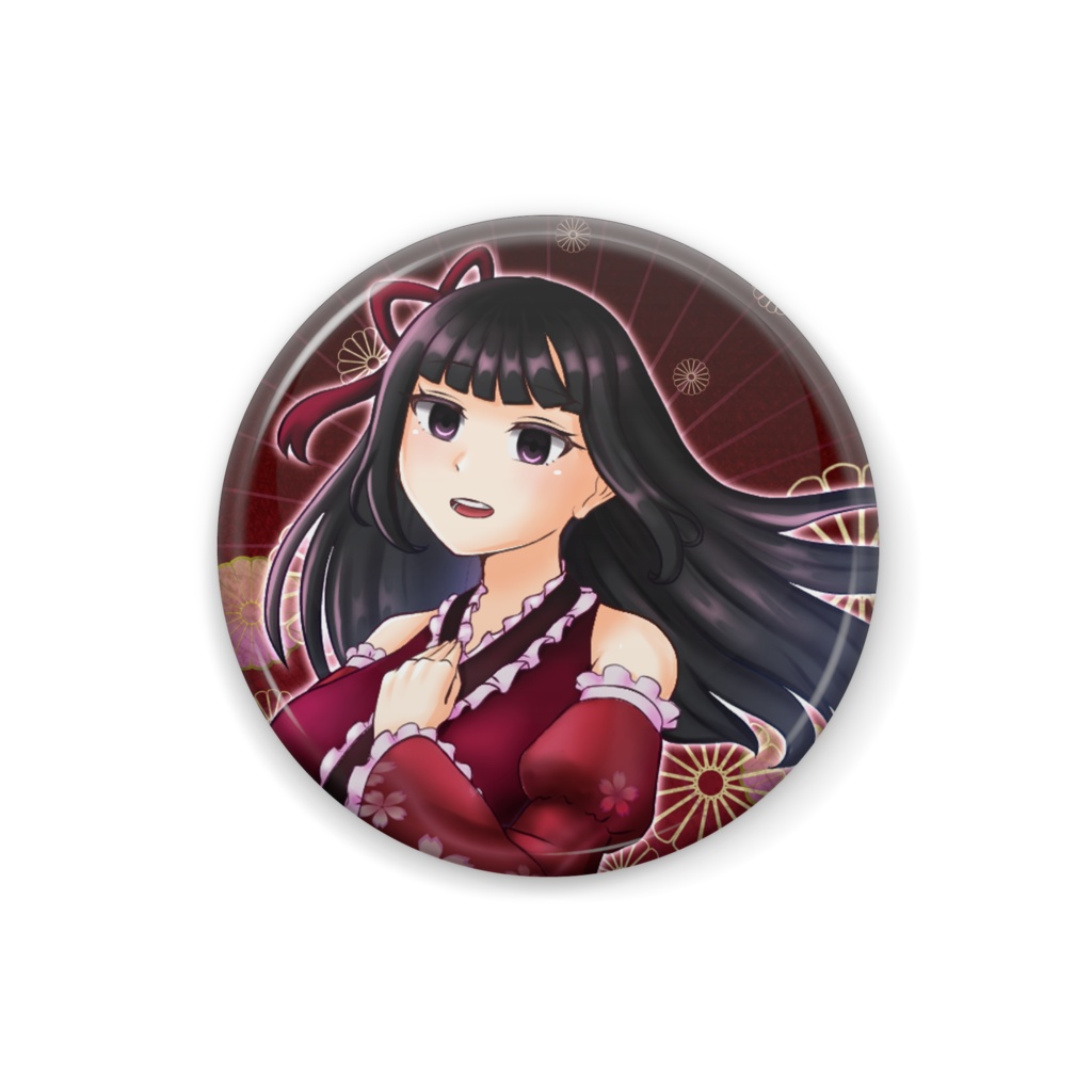 缶バッジ ー麗華《4周年記念衣装》ー