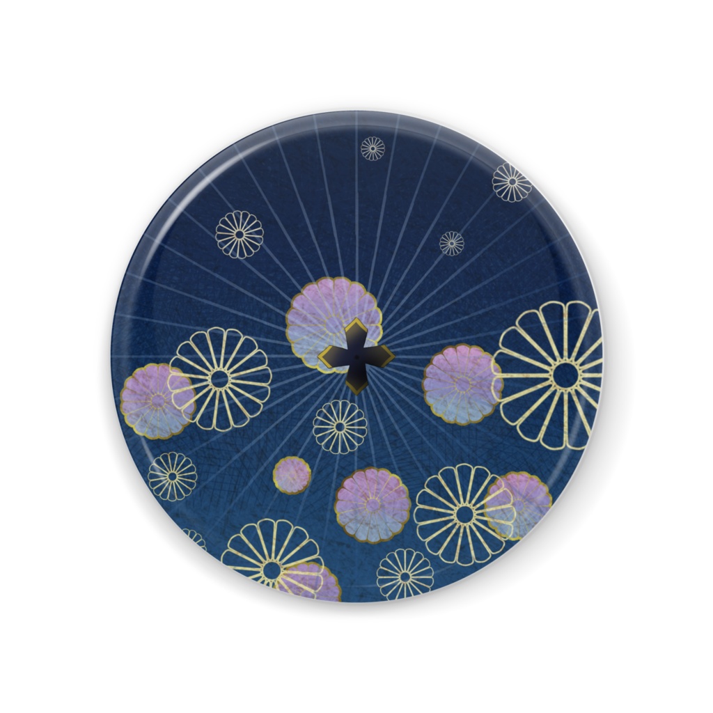 和傘缶ミラー 《蒼》