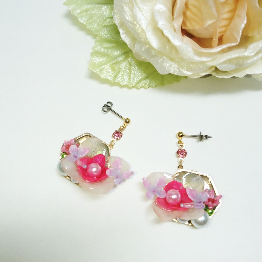 【鬼滅】栗花落カナヲ イメージ アクセサリー ピアス