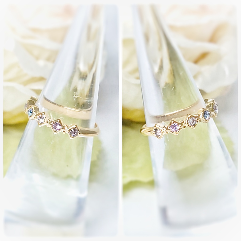 【ツイステ】オクタヴィネル寮イメージ ピンキーリング