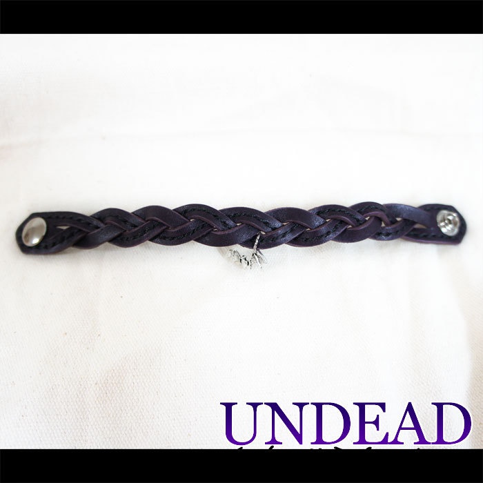 【あんスタ】UNDEAD イメージ レザー ブレスレッド