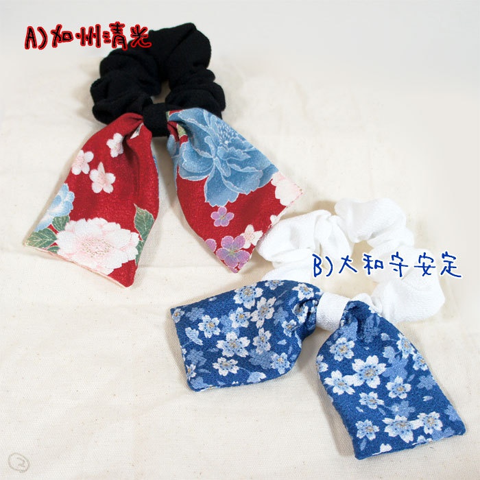 【とうらぶ】イメージアクセサリー 大きめリボンのシュシュ