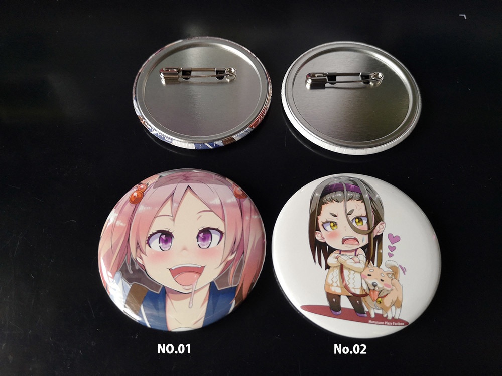 (在庫) 缶バッチ(ブリキver) 56mm