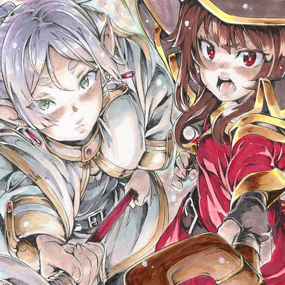 在庫）手書き アナログイラスト 