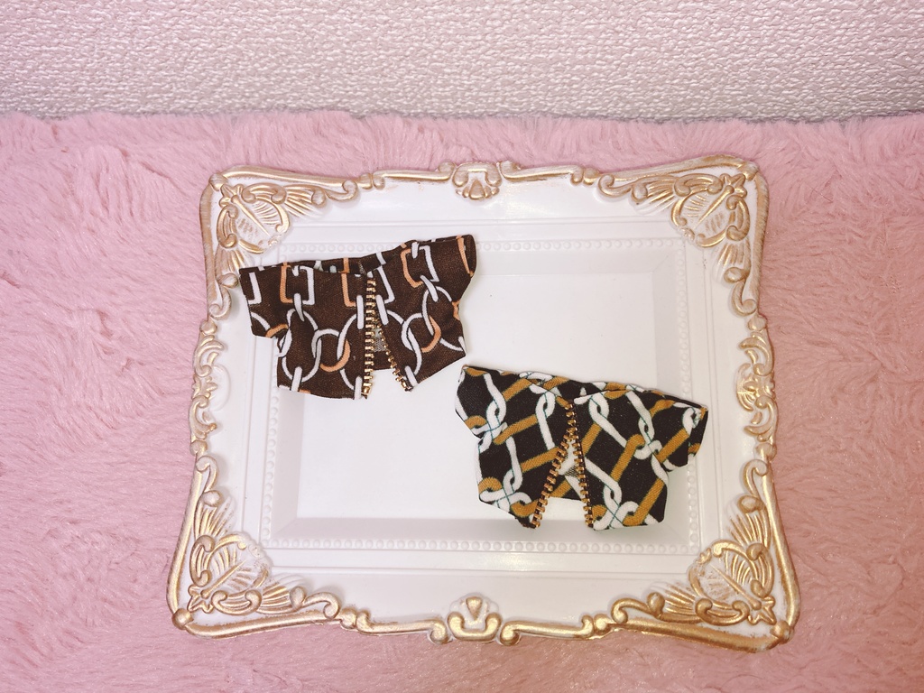 鎖⛓柄ジャケット