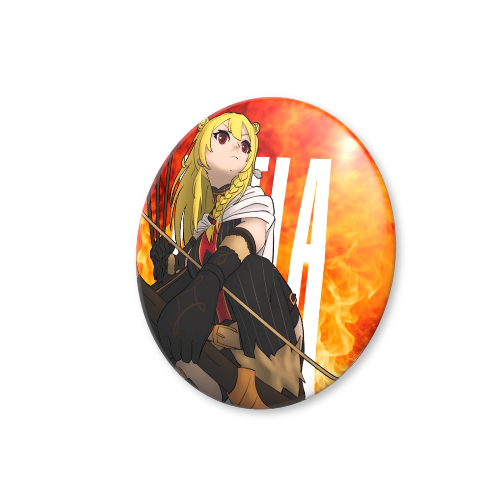 <<非公式>> カエラ・コヴァルスキア - アーチャー衣装(缶バッジ) \\ (Unofficial) Kaela Kovalskia - Archer Outfit (Can Badge)