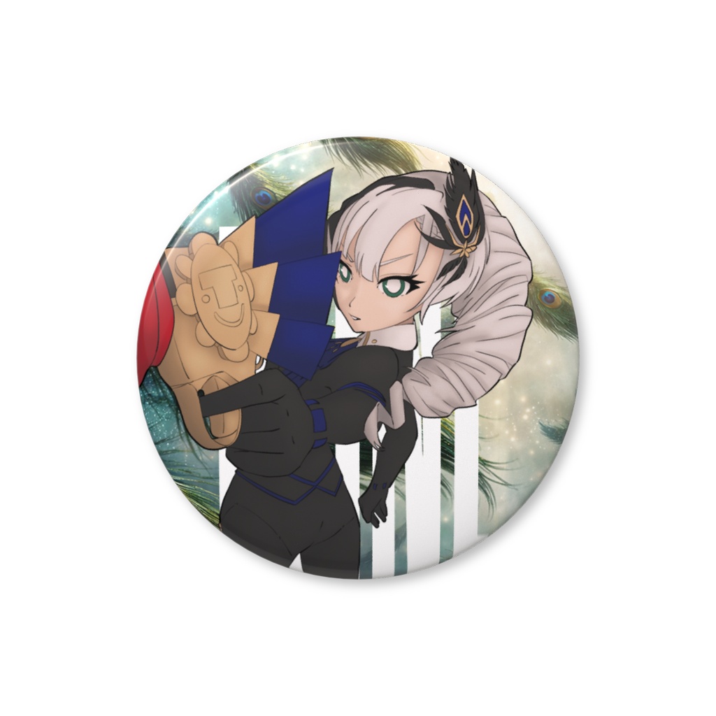 <<非公式>> パヴォリア・レイネ - シュート(缶バッジ) // (Unofficial) Pavolia Reine - Shoot (Can Badge)