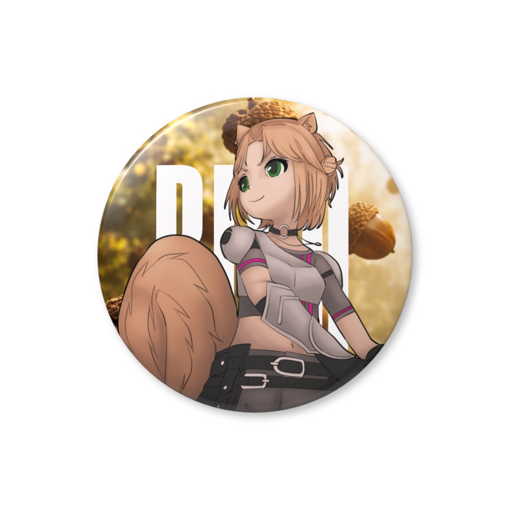 <<非公式>> アユンダ・リス -  ジェダイの衣装（缶バッジ） // (Unofficial) Ayunda Risu - Jedi Outfit (Can Badge)