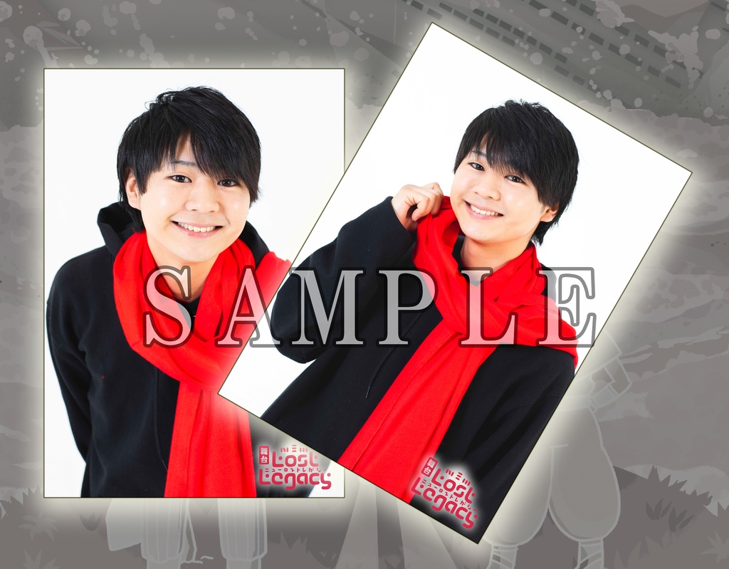 ブロマイド「剣士ヨシツネ／松岡拓弥」Bセット