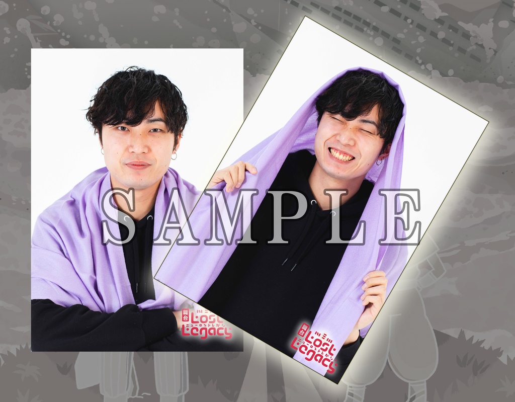 ブロマイド「吸血鬼狩りマット・ヒューズ／斉藤京之介」Bセット