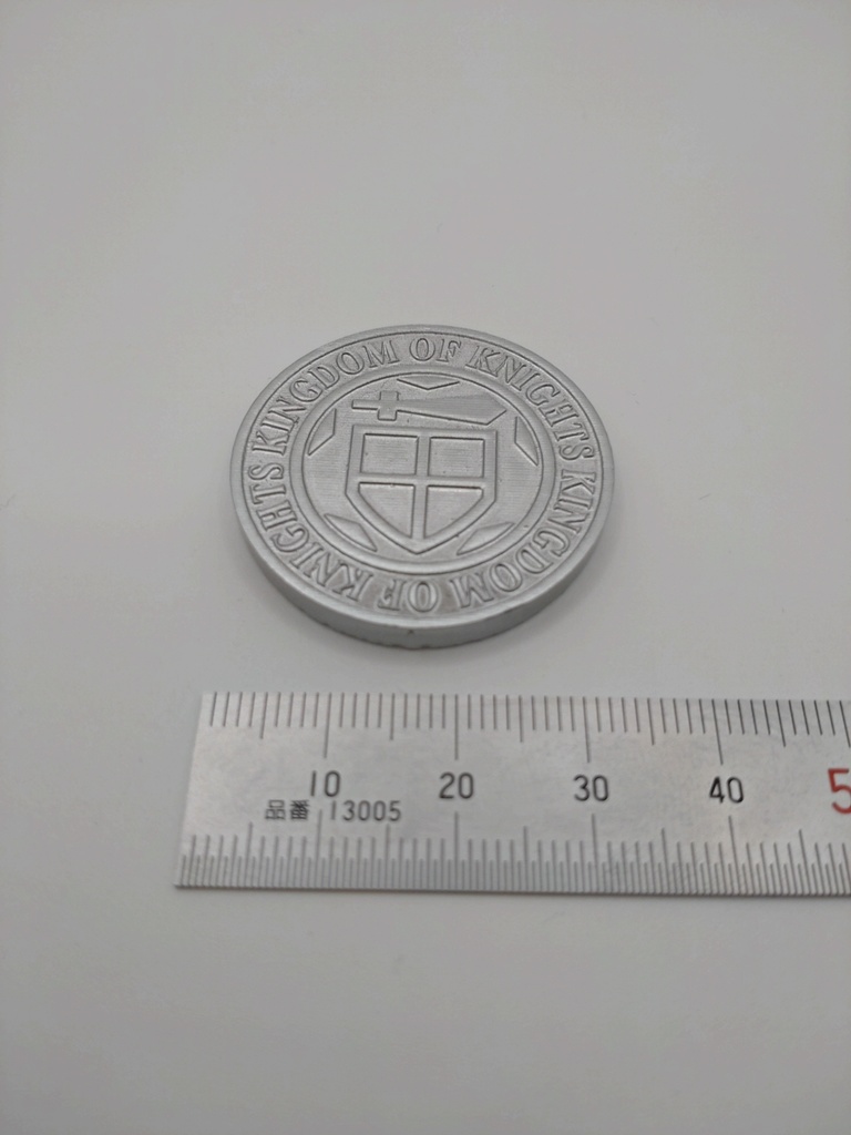 騎士の王国 国王発行銀貨 額面5