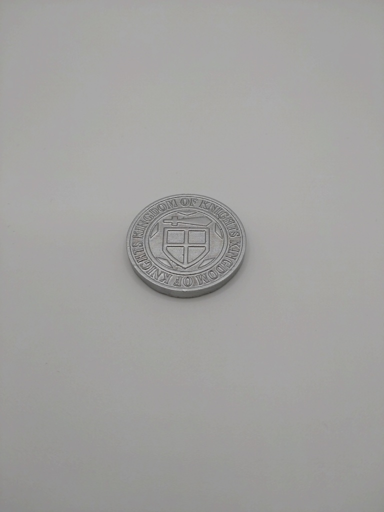騎士の王国 国王発行銀貨 額面1(小サイズ)