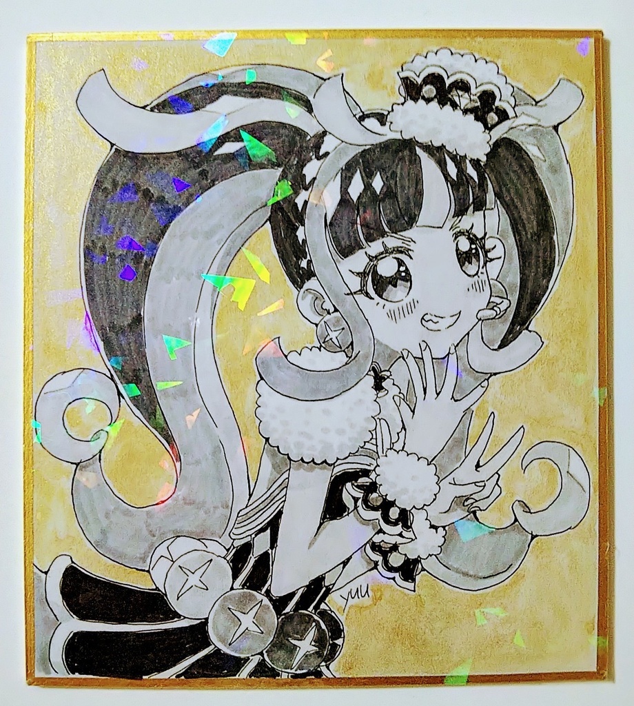 だいあぱんwebオンリー用ミニ色紙