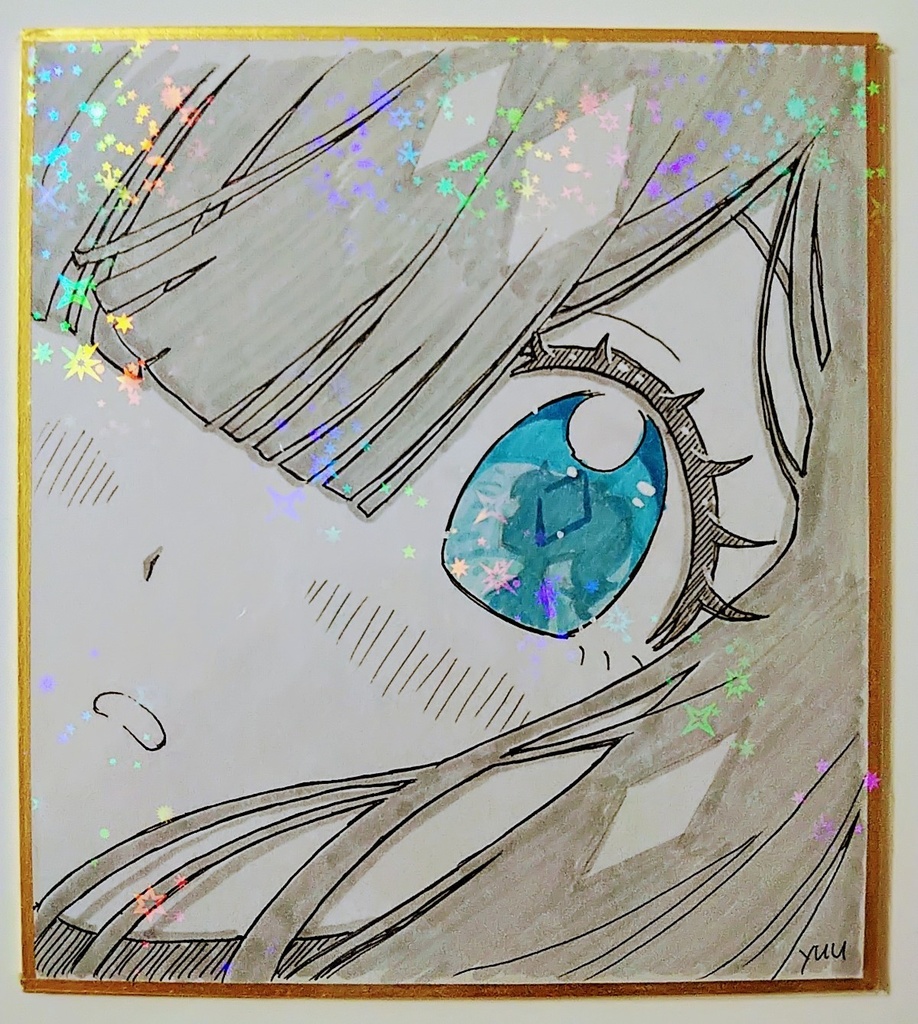 だいあぱんwebオンリー用ミニ色紙