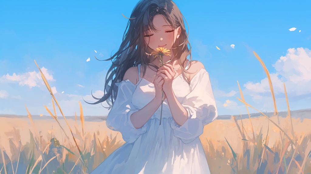 フリーBGM 「キンセンカの咲く日に」優しい落ち着いたピアノ曲 （MP3,m4a,WAV)