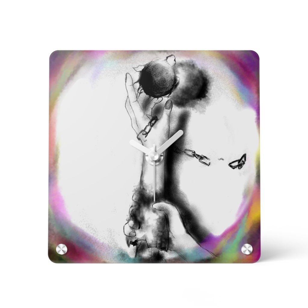 【スクエアクロック】存在を殺すお手て another ver.