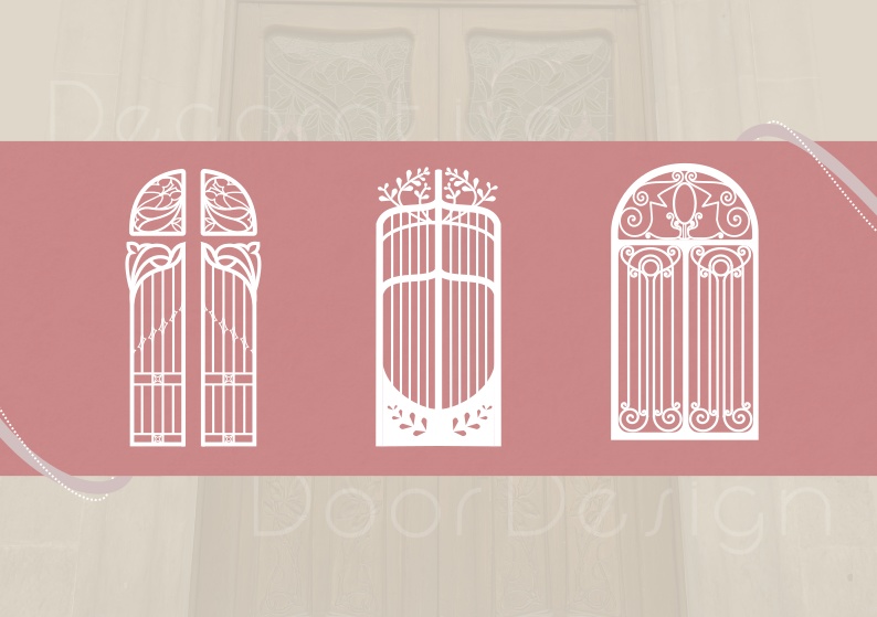 【電子版】装飾扉デザイン背景資料集
