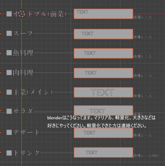 フルコースを示せるやつ