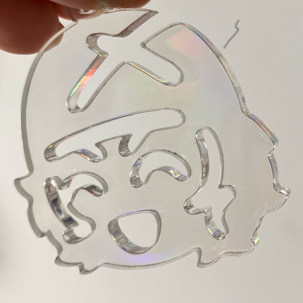 レインボー道流アクキー