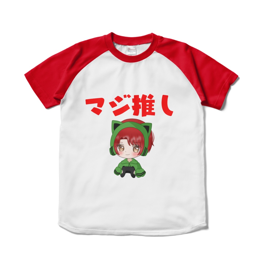 マジ推しTシャツ(レッド)