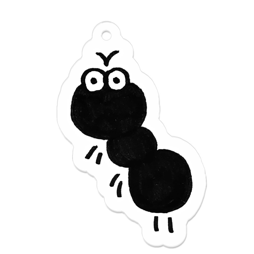 はたらきアリのアクリルキーホルダー
