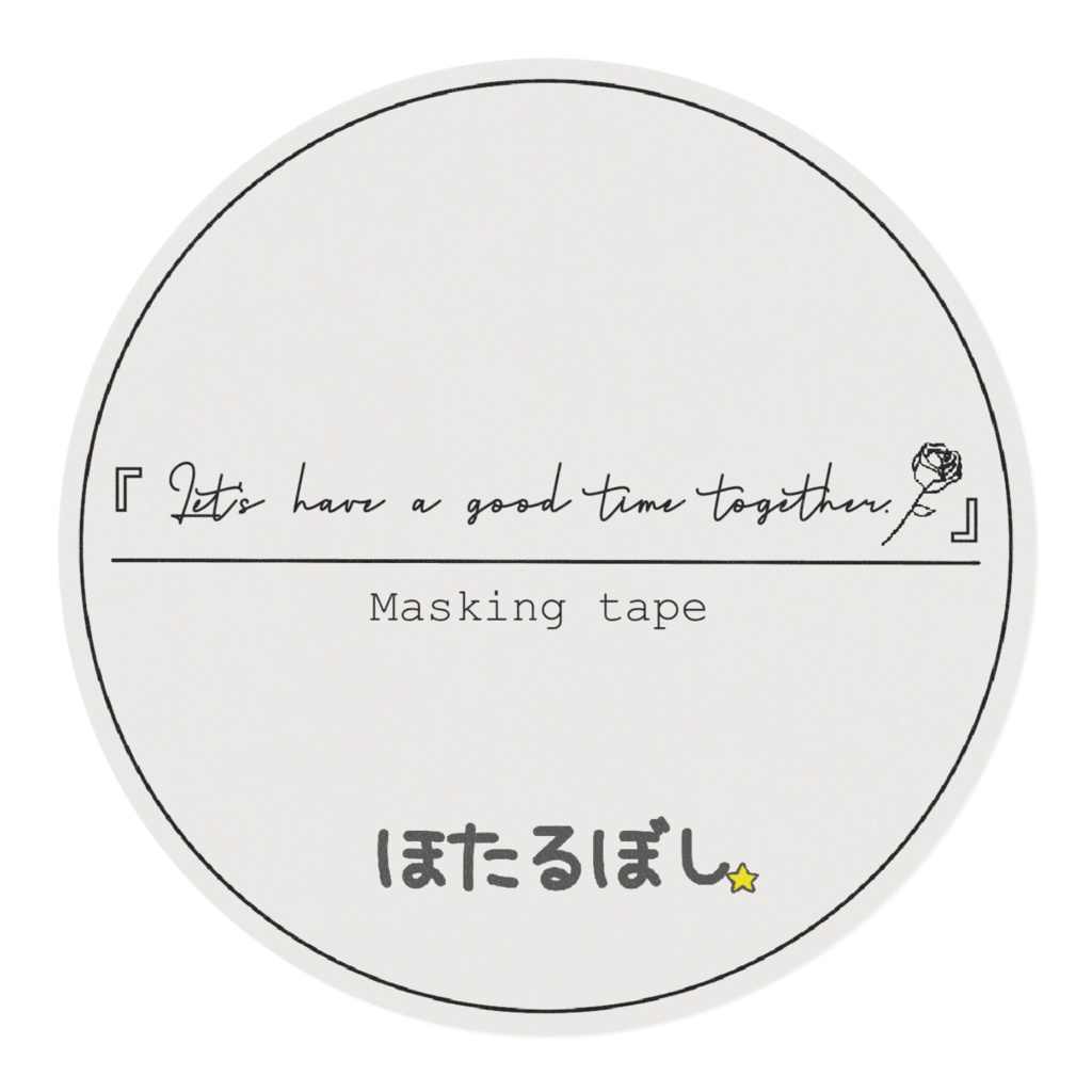 【together】マスキングテープ