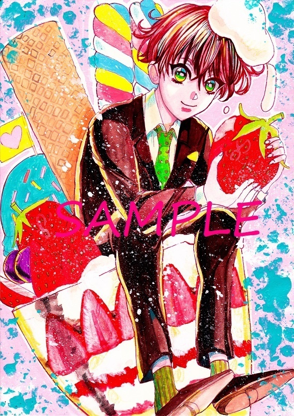 いちごパフェ コーデリアとビスマルクのお店 Booth