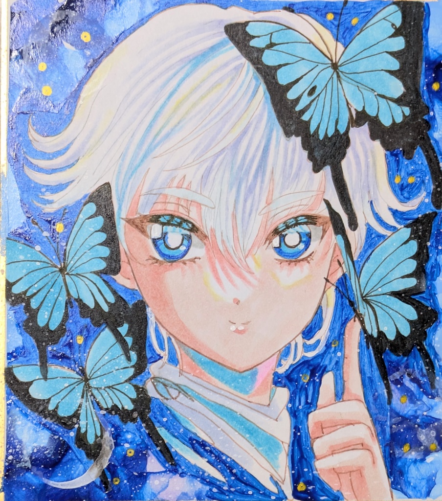 創作男子ミニ色紙シリーズ