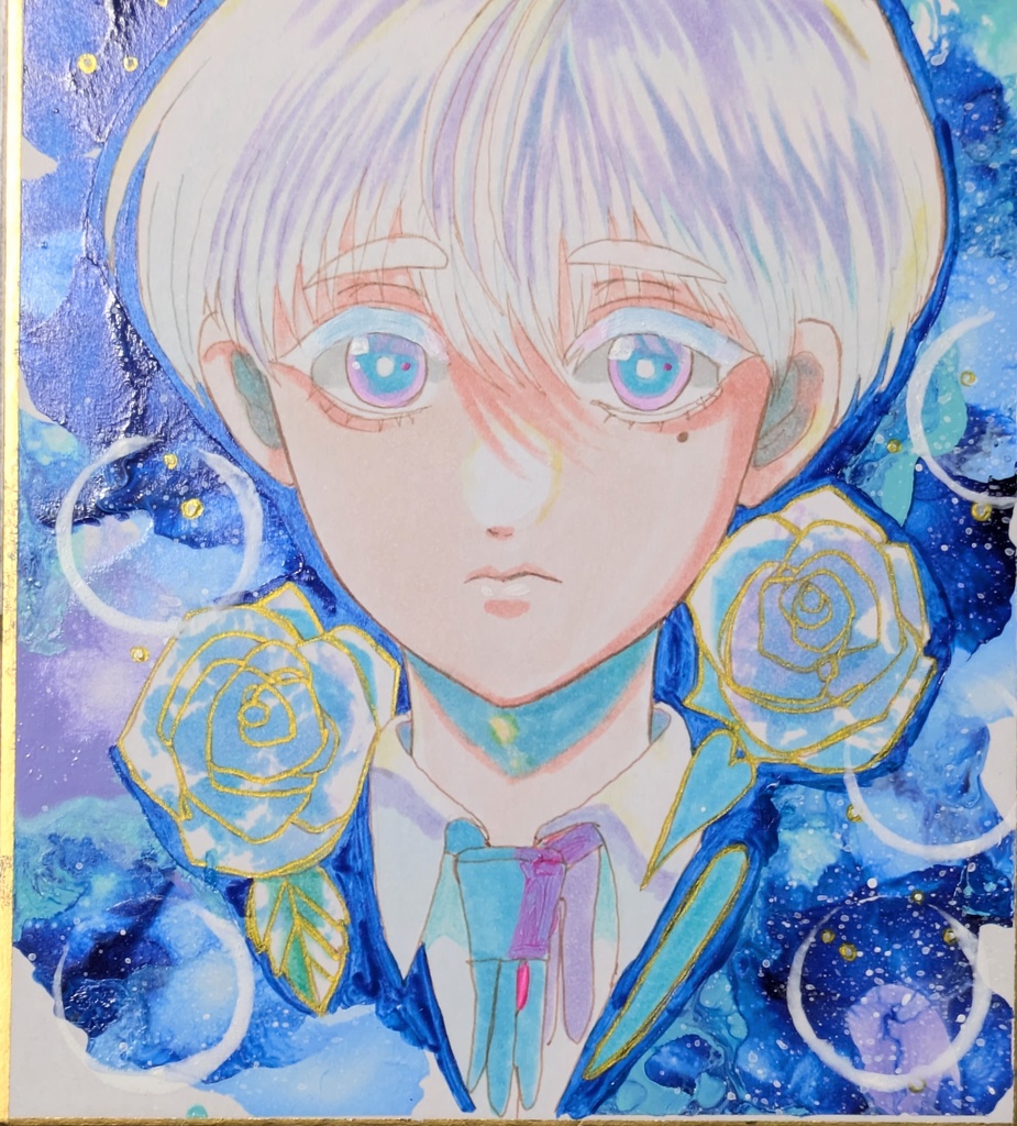創作男子ミニ色紙シリーズ
