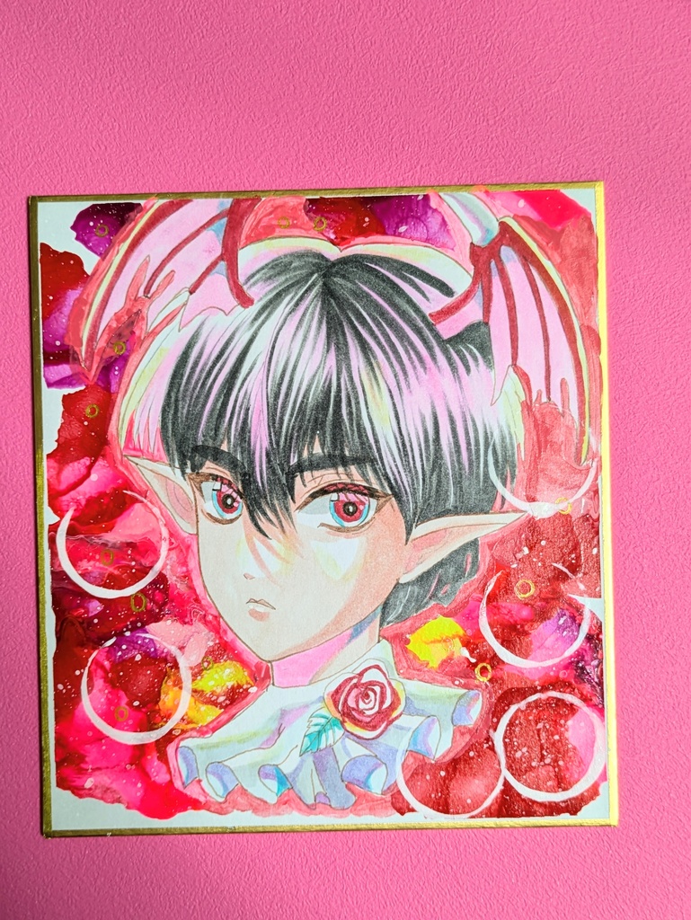 創作男子ミニ色紙シリーズ