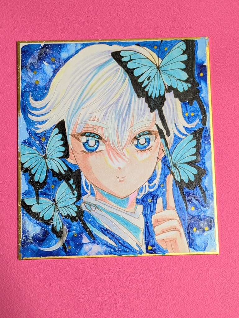 創作男子ミニ色紙シリーズ