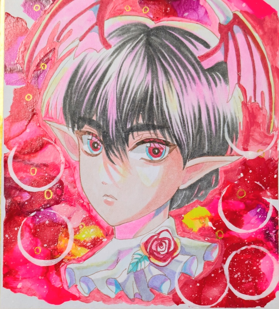 創作男子ミニ色紙シリーズ