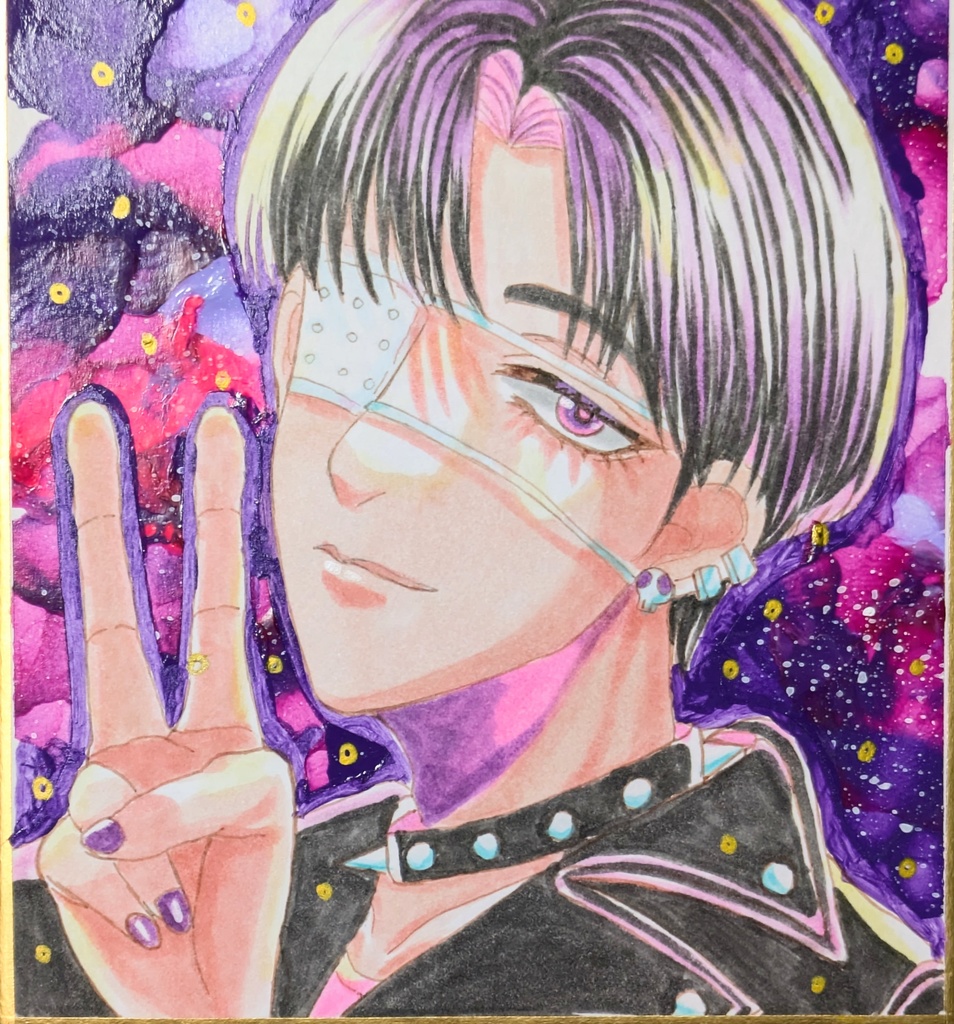 創作男子ミニ色紙シリーズ