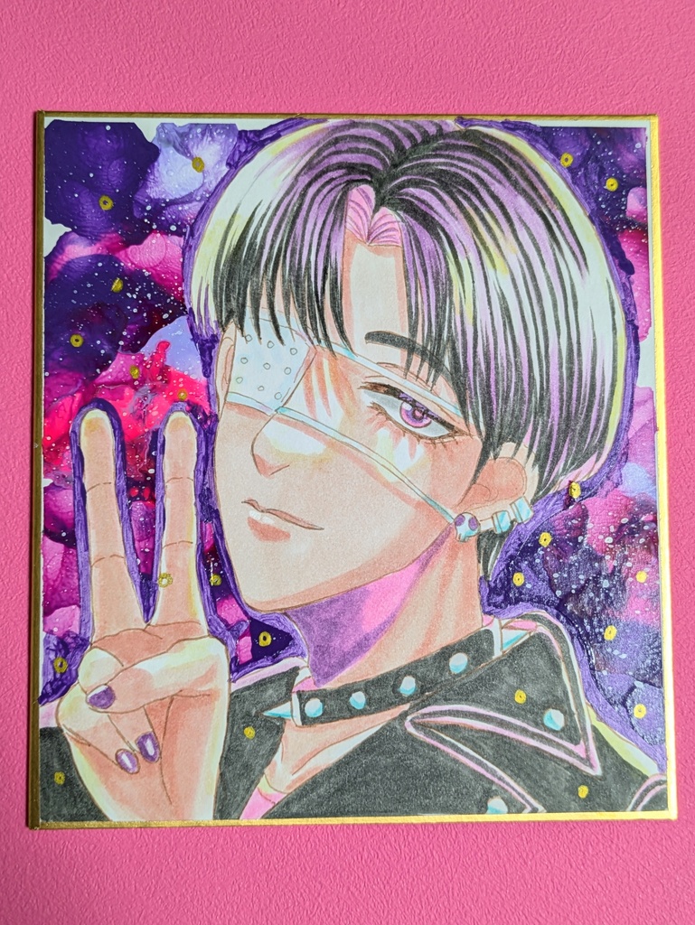 創作男子ミニ色紙シリーズ