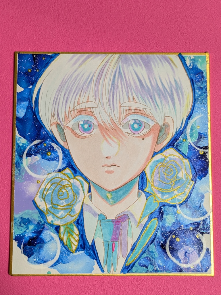 創作男子ミニ色紙シリーズ