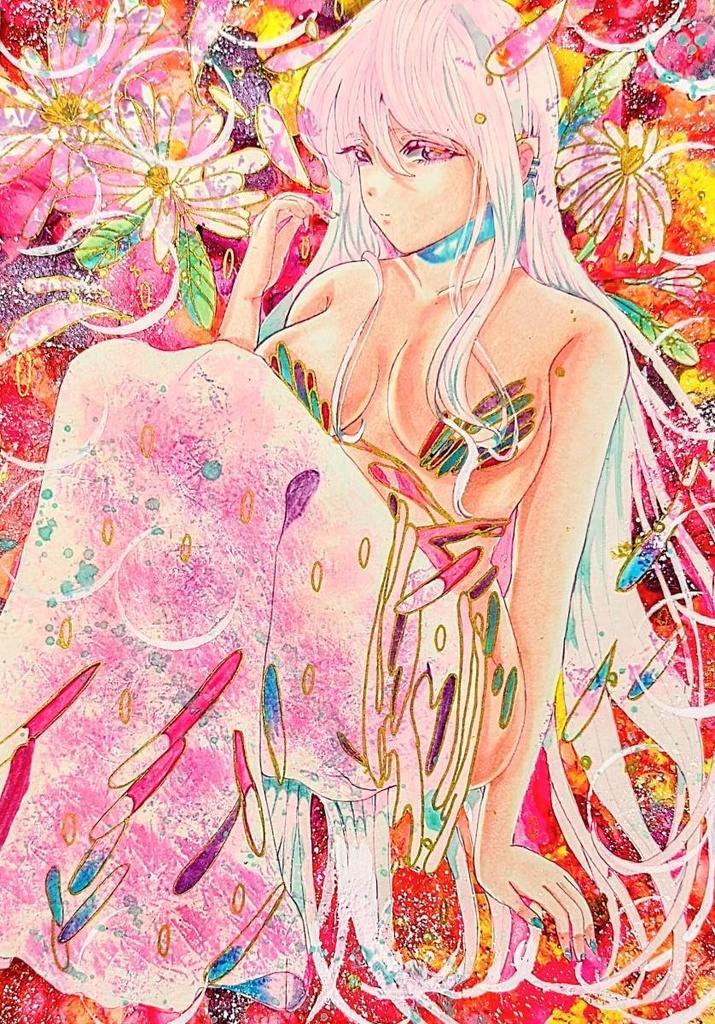 簡易リクエストCommissionA4サイズ。