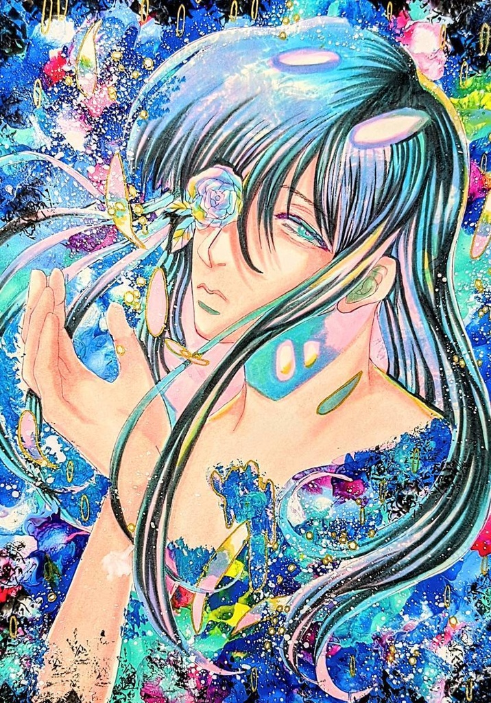 簡易リクエストCommissionA4サイズ。