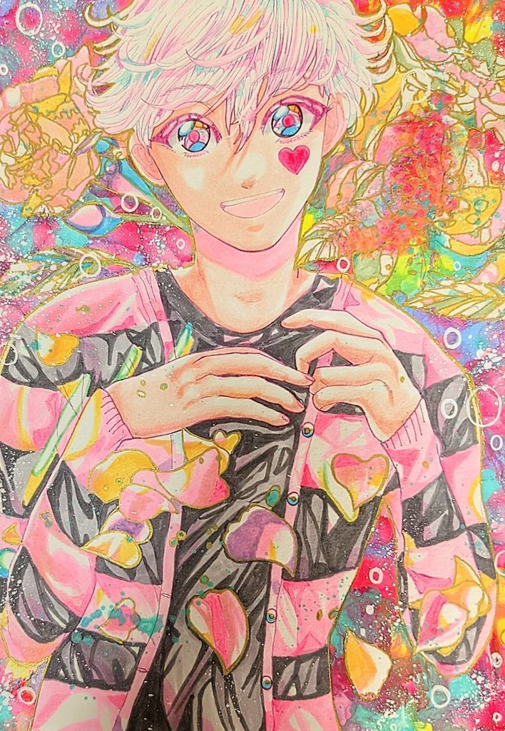 簡易リクエストCommissionA4サイズ。