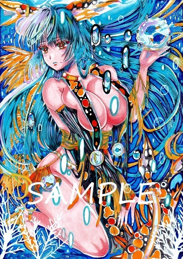 簡易リクエストCommissionA4サイズ。