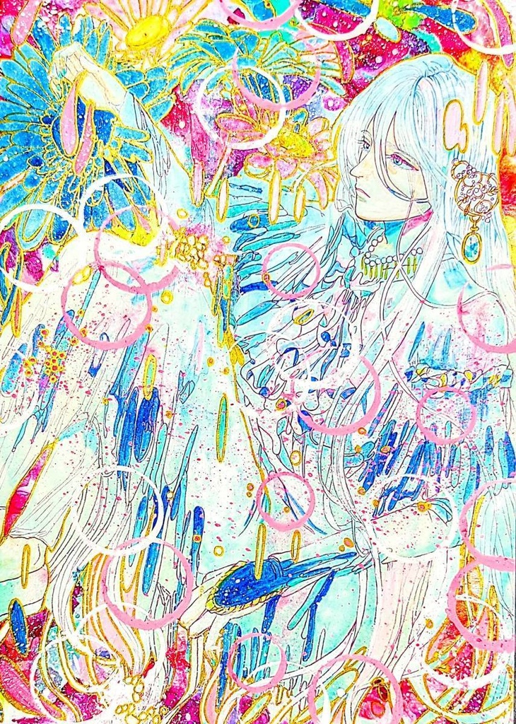 簡易リクエストCommissionA4サイズ。