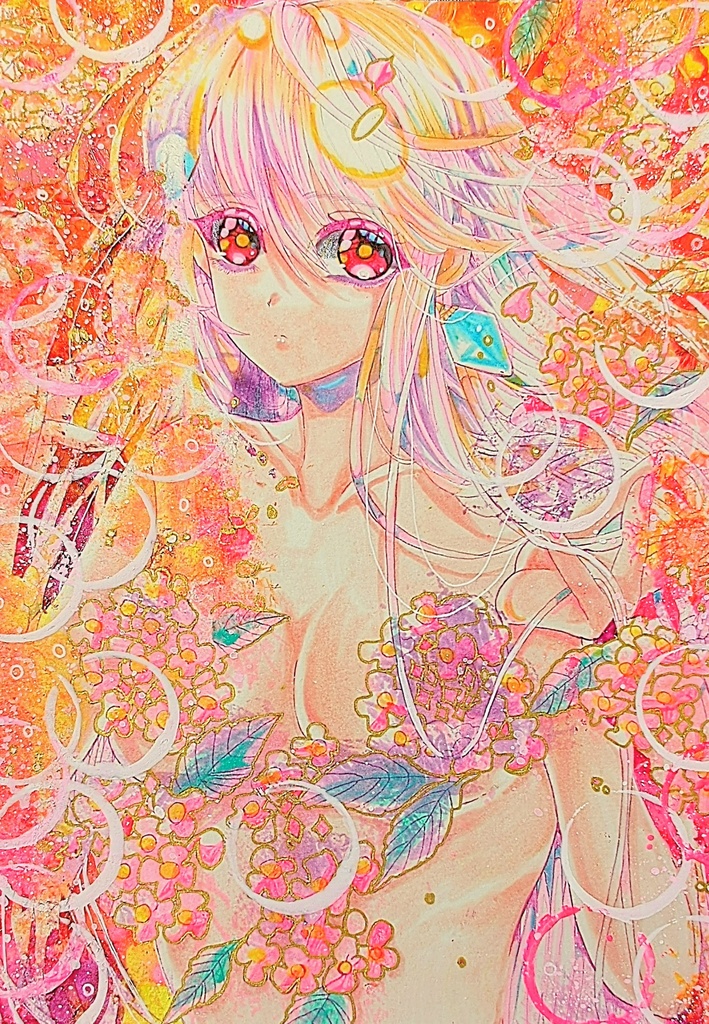 簡易リクエストCommissionA4サイズ。