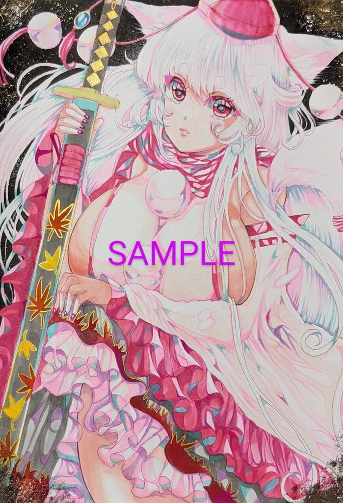 簡易リクエストCommissionA4サイズ。